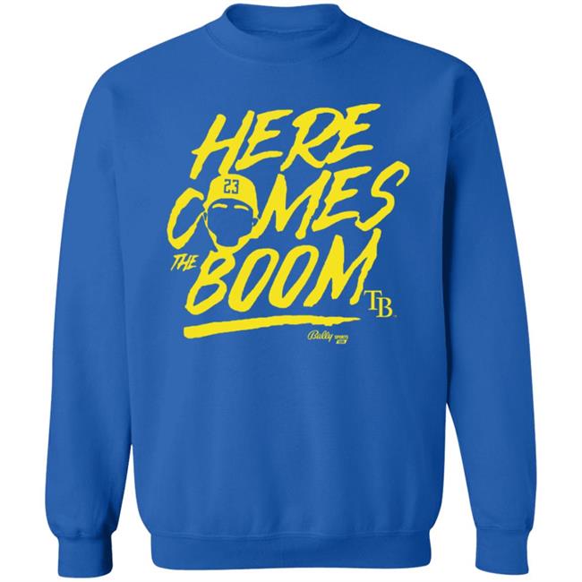 Here Comes The Boom Shirt Tampa Bays Nelson Cruz shirt Here Comes The Boom Shirt Tampa Bays Nelson Cruz shirt