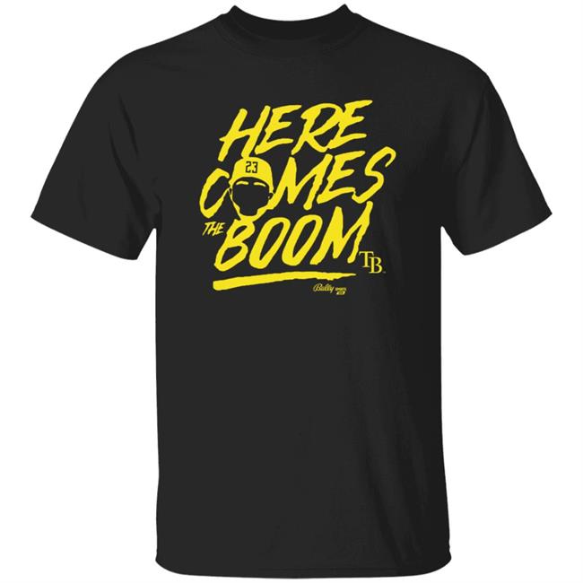 Here Comes The Boom Shirt Tampa Bays Nelson Cruz shirt Here Comes The Boom Shirt Tampa Bays Nelson Cruz shirt