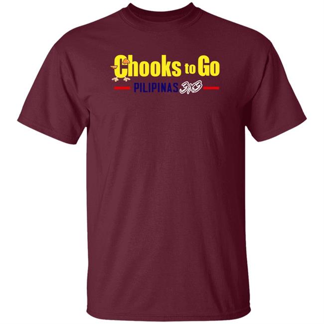 Choks To Go Pilipinas 3X3 Shirt Choks To Go Pilipinas 3X3 Shirt