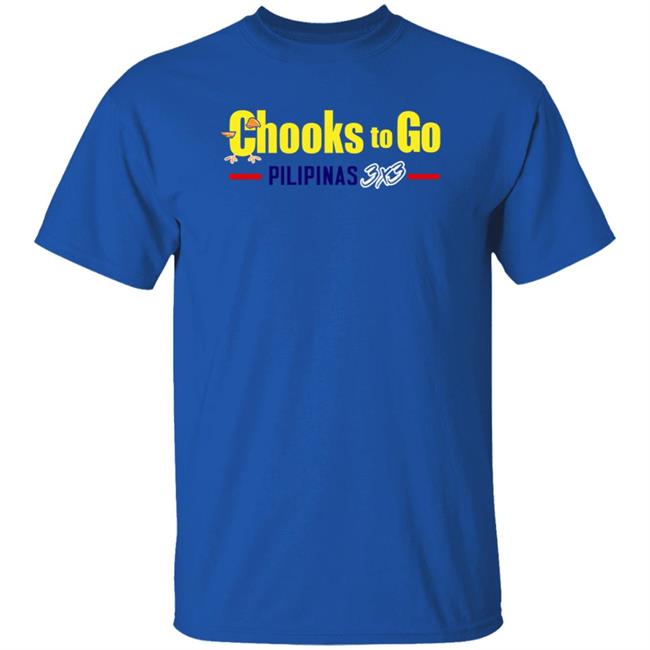 Choks To Go Pilipinas 3X3 Shirt Choks To Go Pilipinas 3X3 Shirt