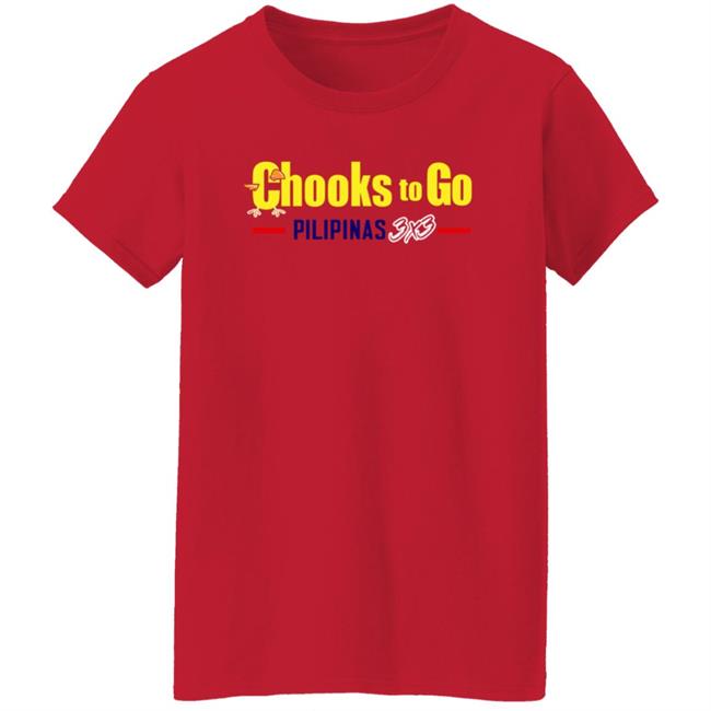 Choks To Go Pilipinas 3X3 Shirt Choks To Go Pilipinas 3X3 Shirt