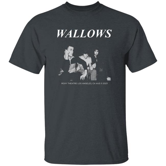 Wallows Music Store Wallows Roxy Event Shirt Wallows Music Store Wallows Roxy Event Shirt