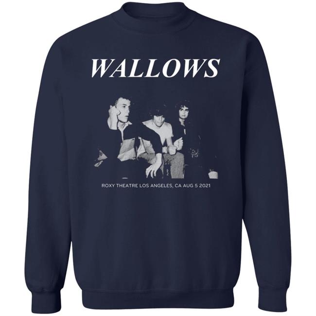 Wallows Music Store Wallows Roxy Event Shirt Wallows Music Store Wallows Roxy Event Shirt