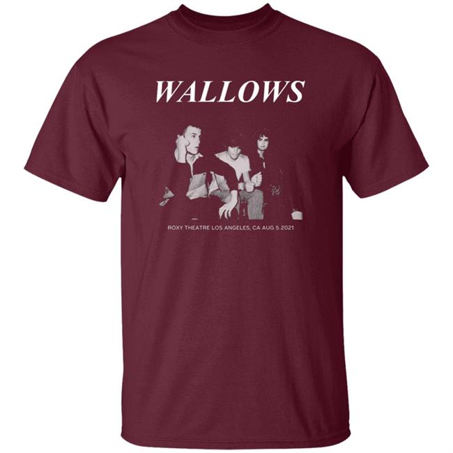 Wallows Music Store Wallows Roxy Event Shirt Wallows Music Store Wallows Roxy Event Shirt