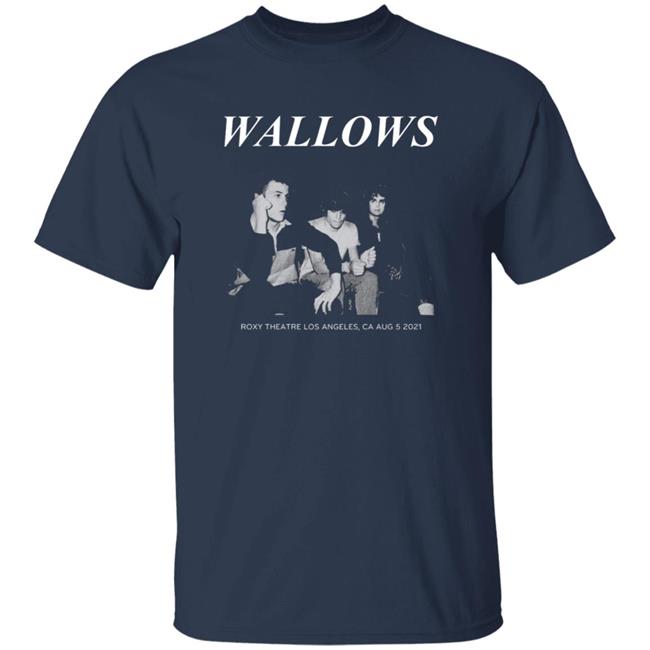 Wallows Music Store Wallows Roxy Event Shirt Wallows Music Store Wallows Roxy Event Shirt