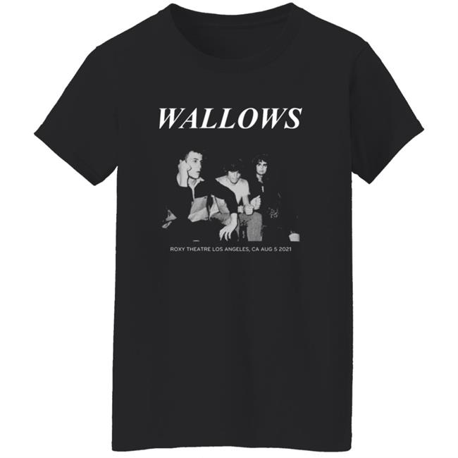 Wallows Music Store Wallows Roxy Event Shirt Wallows Music Store Wallows Roxy Event Shirt