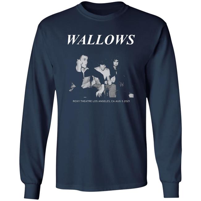 Wallows Music Store Wallows Roxy Event Shirt Wallows Music Store Wallows Roxy Event Shirt