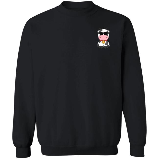 Gardens Merch Fg Moo Embroidered Cow Shirt Gardens Merch Fg Moo Embroidered Cow Shirt