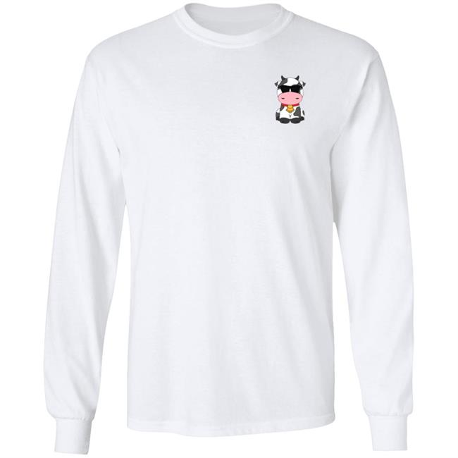 Gardens Merch Fg Moo Embroidered Cow Shirt Gardens Merch Fg Moo Embroidered Cow Shirt