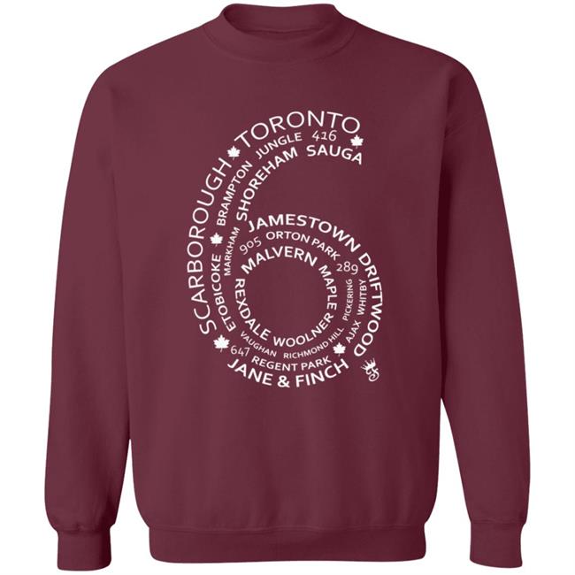 Famous Club Clothing Merch Toronto 6 Side Shirt Famous Club Clothing Merch Toronto 6 Side Shirt