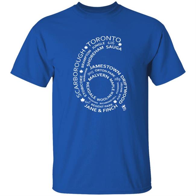 Famous Club Clothing Merch Toronto 6 Side Shirt Famous Club Clothing Merch Toronto 6 Side Shirt