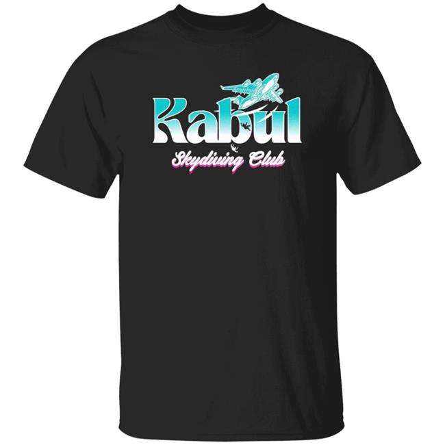Kabul Skydiving Club Shirt Fatcomicdave