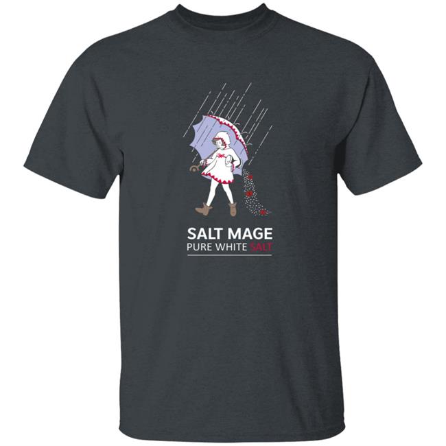 Salt Mage Pure White Salt Shirt Salt Mage Pure White Salt Shirt