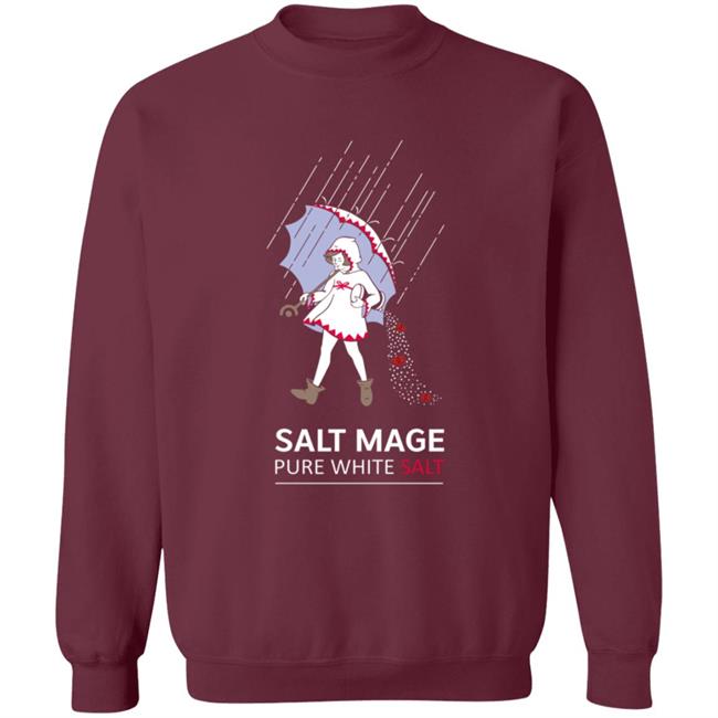 Salt Mage Pure White Salt Shirt Salt Mage Pure White Salt Shirt
