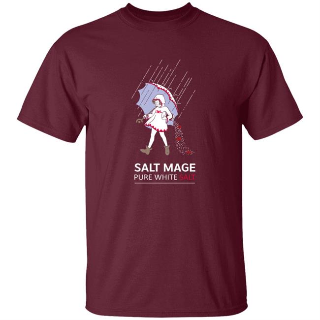 Salt Mage Pure White Salt Shirt Salt Mage Pure White Salt Shirt