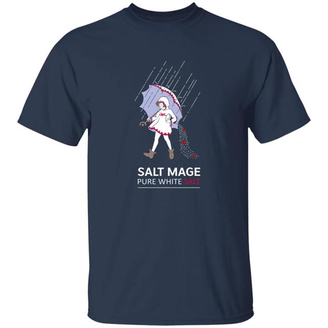 Salt Mage Pure White Salt Shirt Salt Mage Pure White Salt Shirt