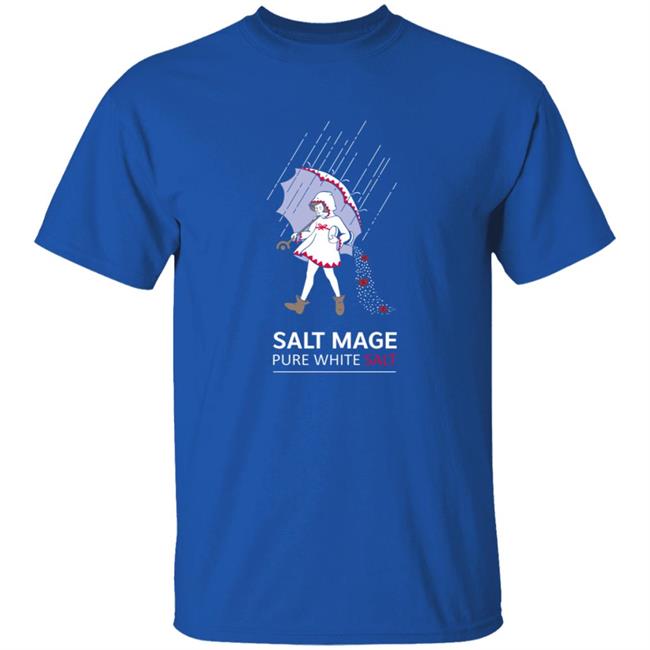 Salt Mage Pure White Salt Shirt Salt Mage Pure White Salt Shirt