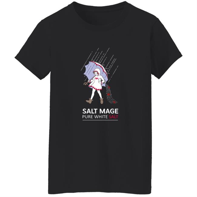 Salt Mage Pure White Salt Shirt Salt Mage Pure White Salt Shirt