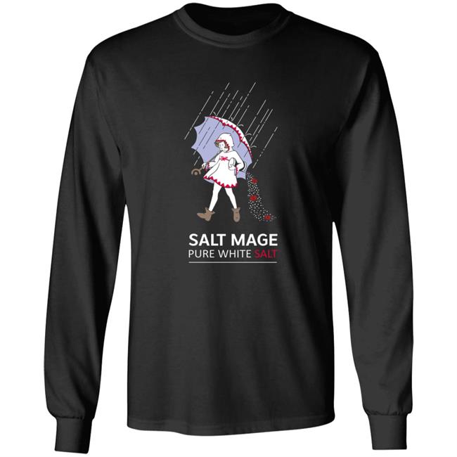 Salt Mage Pure White Salt Shirt Salt Mage Pure White Salt Shirt