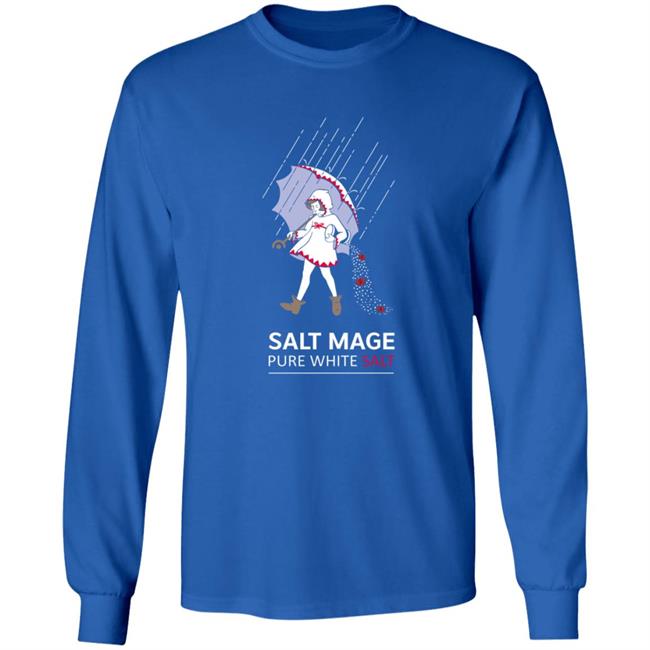Salt Mage Pure White Salt Shirt Salt Mage Pure White Salt Shirt