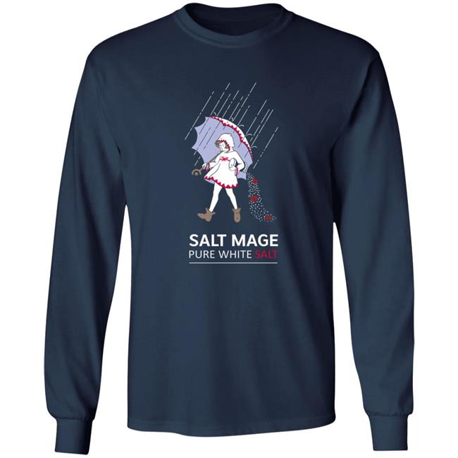 Salt Mage Pure White Salt Shirt Salt Mage Pure White Salt Shirt