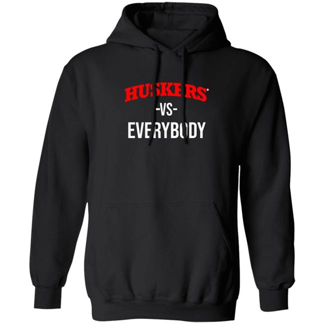 Huskers Vs Everybody Shirt Huskers Vs Everybody Shirt