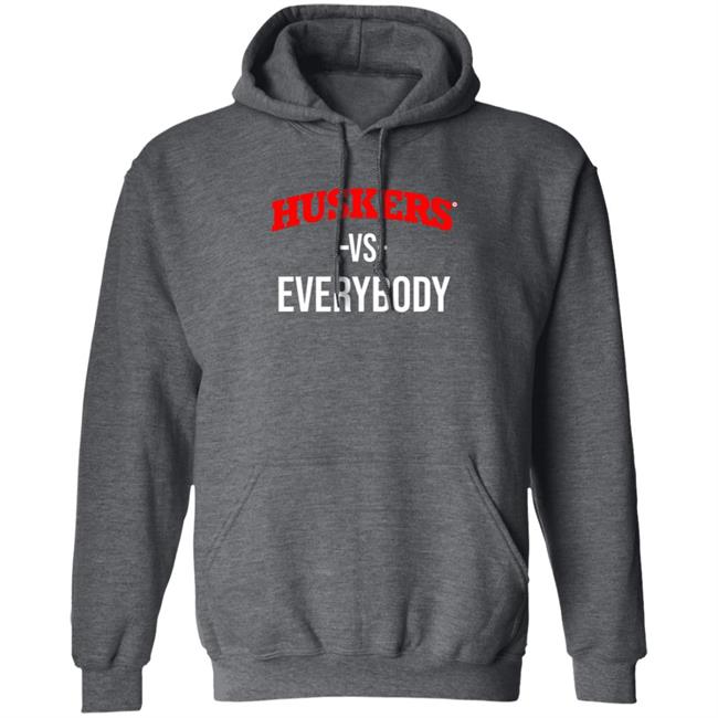 Huskers Vs Everybody Shirt Huskers Vs Everybody Shirt