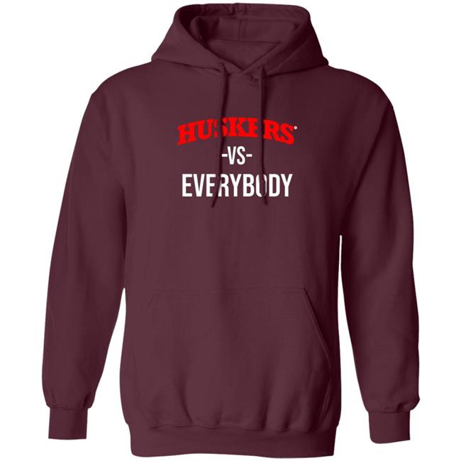 Huskers Vs Everybody Shirt Huskers Vs Everybody Shirt