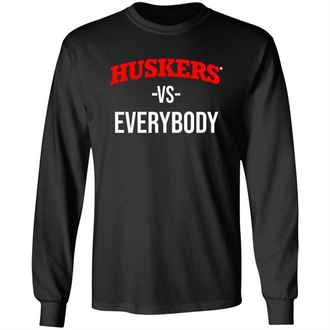 Huskers Vs Everybody Shirt Huskers Vs Everybody Shirt