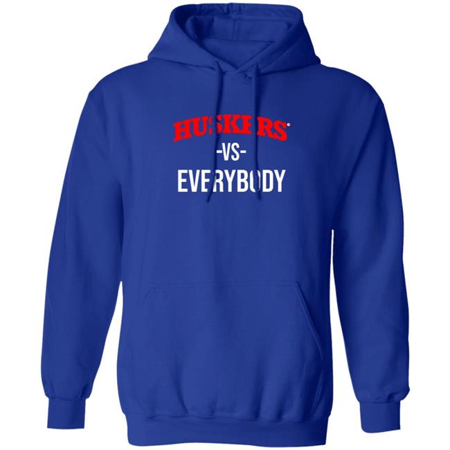 Huskers Vs Everybody Shirt Huskers Vs Everybody Shirt