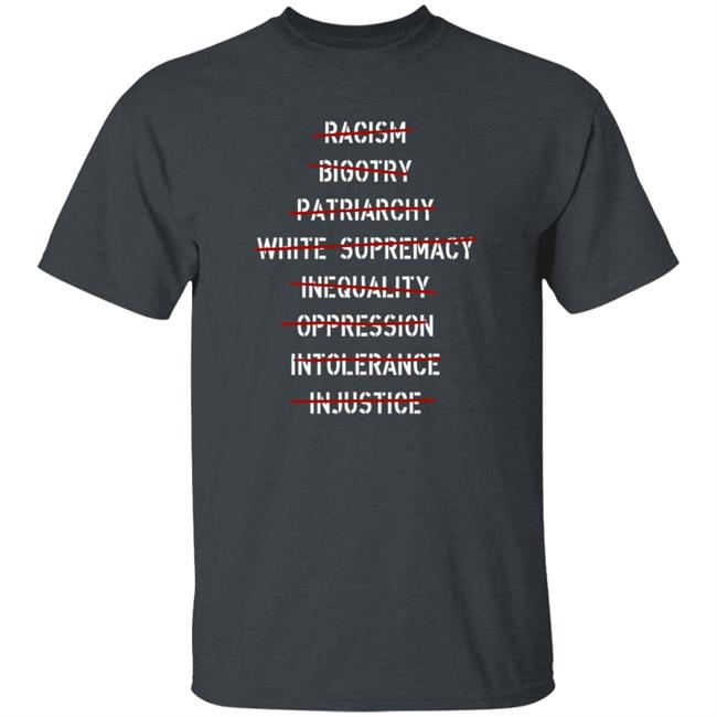 Racism Bigotry Patriarchy White Supremacy Inequality Oppression Shirt T Racism Bigotry Patriarchy White Supremacy Inequality Oppression Shirt Tobias Racism Bigotry Patriarchy White Supremacy Inequality Oppression Shirt