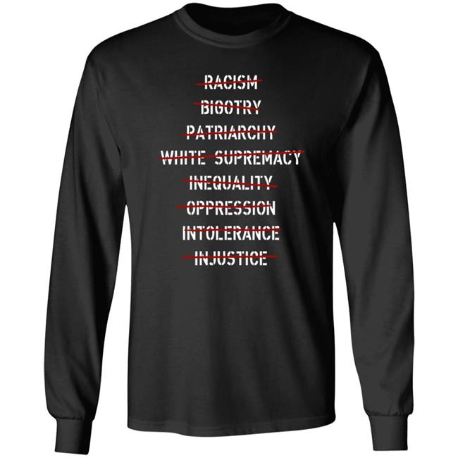 Racism Bigotry Patriarchy White Supremacy Inequality Oppression Shirt T Racism Bigotry Patriarchy White Supremacy Inequality Oppression Shirt Tobias Racism Bigotry Patriarchy White Supremacy Inequality Oppression Shirt