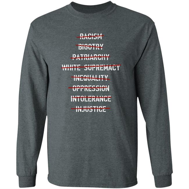 Racism Bigotry Patriarchy White Supremacy Inequality Oppression Shirt T Racism Bigotry Patriarchy White Supremacy Inequality Oppression Shirt Tobias Racism Bigotry Patriarchy White Supremacy Inequality Oppression Shirt