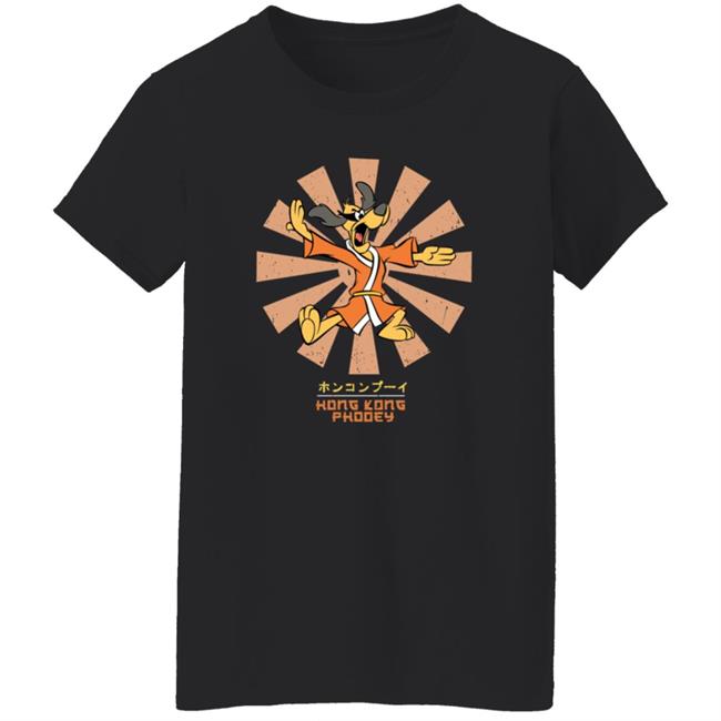 Hong Kong Phooey Retro T Shirt Hong Kong Phooey Retro Japanese Shirt Hoodie Sweatshirt MyNhung - Hong Kong Phooey Retro T Shirt Hong Kong Phooey Retro Japanese Shirt Hoodie Sweatshirt