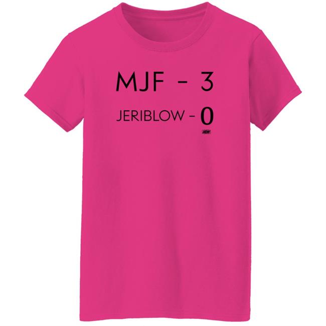 Mjf 3 Jeriblow 0 Shirt AEW Shop Maxwell Jacob Friedman Mjf 3 Jeriblow 0 Shirt Uyen - Mjf 3 Jeriblow 0 Shirt AEW Shop Maxwell Jacob Friedman Mjf 3 Jeriblow 0 Shirt