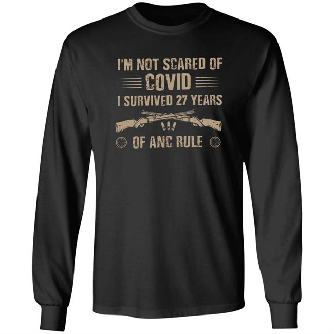 I'm Not Scared Of Covid I Survived 27 Years Shirt Morning Shot Shop I'm Not Scared Of Covid I Survived 27 Years Shirt HoangAnh - I'm Not Scared Of Covid I Survived 27 Years Shirt Morning Shot Shop I'm Not Scared Of Covid I Survived 27 Years Shirt