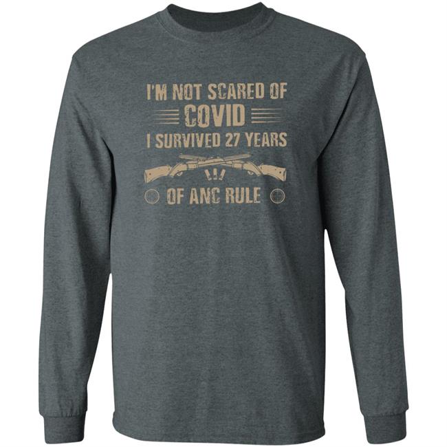 I'm Not Scared Of Covid I Survived 27 Years Shirt Morning Shot Shop I'm Not Scared Of Covid I Survived 27 Years Shirt HoangAnh - I'm Not Scared Of Covid I Survived 27 Years Shirt Morning Shot Shop I'm Not Scared Of Covid I Survived 27 Years Shirt