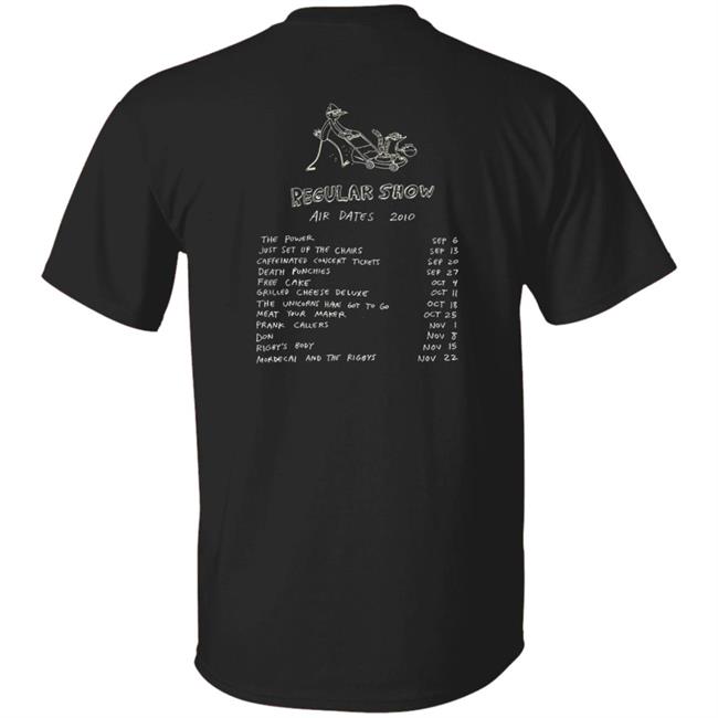 Regular Show Season One Shirt Regular Show Season One Shirt Jg Quintel Regular Show Shirt