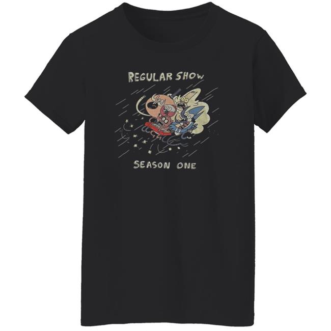 Regular Show Season One Shirt Vu - Regular Show Season One Shirt Jg Quintel Regular Show Shirt