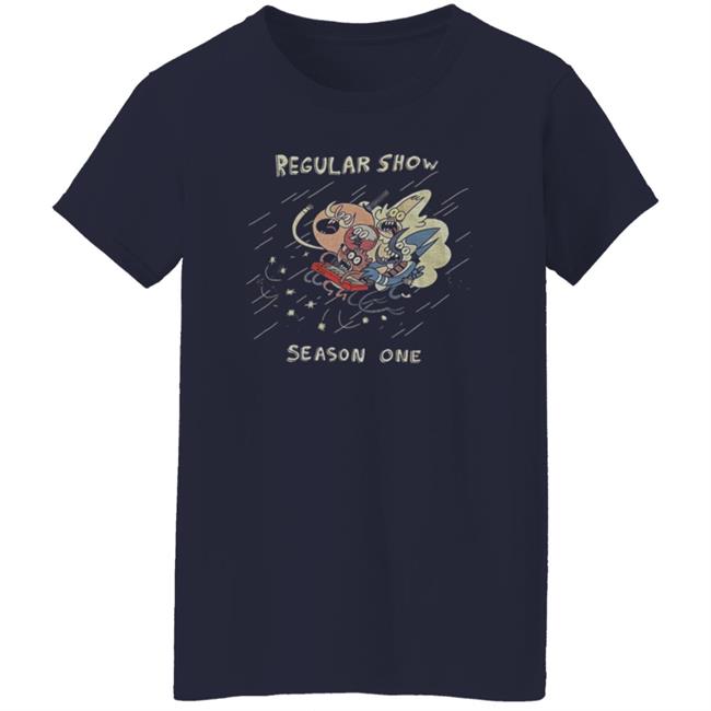 Regular Show Season One Shirt Vu - Regular Show Season One Shirt Jg Quintel Regular Show Shirt