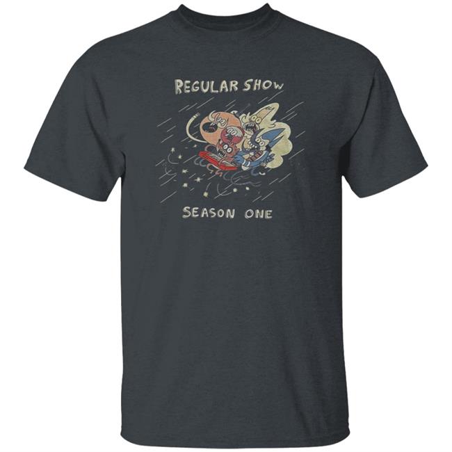 Regular Show Season One Shirt Vu - Regular Show Season One Shirt Jg Quintel Regular Show Shirt