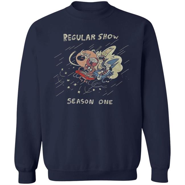 Regular Show Season One Shirt Vu - Regular Show Season One Shirt Jg Quintel Regular Show Shirt