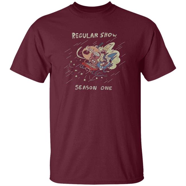 Regular Show Season One Shirt Vu - Regular Show Season One Shirt Jg Quintel Regular Show Shirt