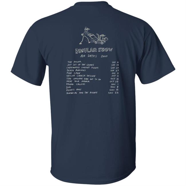 Regular Show Season One Shirt Regular Show Season One Shirt Jg Quintel Regular Show Shirt