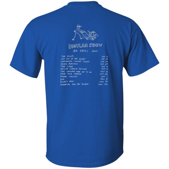 Regular Show Season One Shirt Regular Show Season One Shirt Jg Quintel Regular Show Shirt