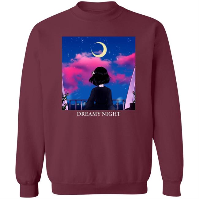 Dreamy Night Shirt Lilypichu Merch Store Vu - Dreamy Night Shirt Lilypichu Merch Store