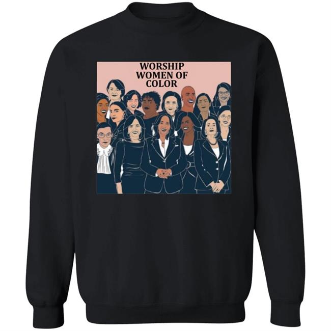 Worship Women Of Color Shirt Ewish, Slovenian, Italian And Cherokee Shirt Vu - Worship Women Of Color Shirt Ewish, Slovenian, Italian And Cherokee Shirt