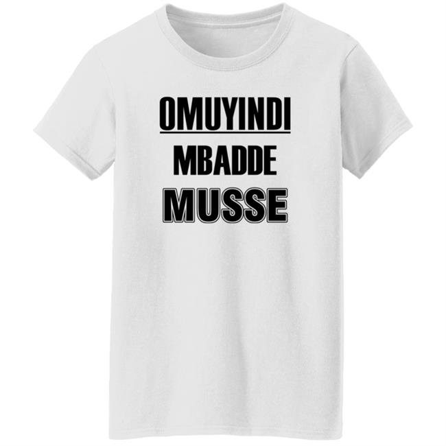 Wilfred Zahaa Omuyindi Mbadde Musse Shirt Hoodie Sweatshirt Uyen - Wilfred Zahaa Omuyindi Mbadde Musse Shirt Hoodie Sweatshirt