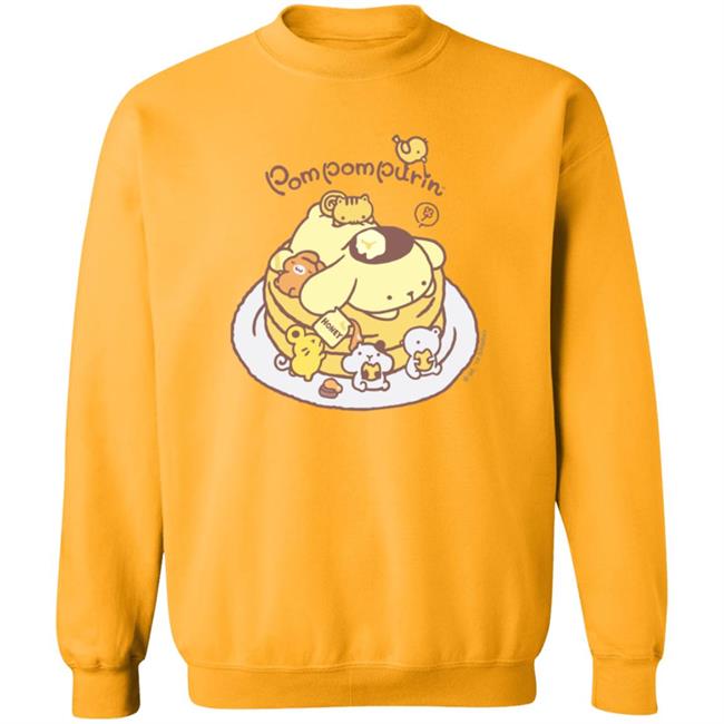 Pom Pom Purin Pancake Shirt Lovedoveclarke Pom Pom Purin Pancake Shirt HoangAnh - Pom Pom Purin Pancake Shirt Lovedoveclarke Pom Pom Purin Pancake Shirt