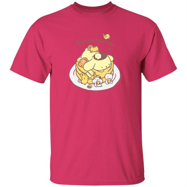 Pom Pom Purin Pancake Shirt Lovedoveclarke Pom Pom Purin Pancake Shirt HoangAnh - Pom Pom Purin Pancake Shirt Lovedoveclarke Pom Pom Purin Pancake Shirt